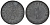 Германия 1 рейхспфенниг 1940 A KM 97, J. 369 цинк 4124-165