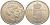 ДАНИЯ 1 КРОНА 1984 R;B, МАРГАРЕТЕ II (1972-) KM 862.3 медно-никель 113-921