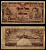 Таиланд 1 бат ND (1942-1944) Pick 44 b бумага 451-1213-3