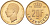 Люксембург 20 франков 1991 Великий герцог Жан (1964-2000), тираж 10.000 экземпляров KM 67 алюминиевая бронза  BU  4634-214