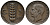ИТАЛИЯ 5 ЧЕНТЕЗИМО 1922 R, ВИКТОР ИМАНУИЛ III. КОЛОС KM 59 медь 66-125
