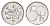 Чехия 50 геллеров 1993 KM 3 алюминий UNC 4632-519