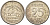 Швеция 25 эре 1954 Густав VI Адольф (1950-1973) KM 824 серебро 4585-438