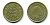 ДАНИЯ 20 КРОН 1990 LG; JP; A, МАРГРЕТЕ II (1972-) KM 871 алюминиевая бронза 25-843
