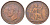 Великобритания 1 пенни 1938 Георг VI (1936-1952) KM 845, Spink 4114 бронза 4692-623