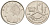 Бельгия 1 франк 1990 BELGIQUE, Бодуэн I (1951-1993) KM 170 нержавеющая сталь 4547-721