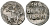 ВЕЛИКОЕ КНЯЖЕСТВО МОСКОВСКОЕ ДЕНГА 1535 - 1547 ИВАН IV ВАСИЛЬЕВИЧ, МОСКОВСКИЙ МОНЕТНЫЙ ДВОР, 0,33 ГР ГиК №48 серебро 262-1017