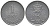 ДАНИЯ 1 ЭРЕ 1963 C; S, ФРЕДЕРИК IX (1947-1972) KM 839.2 цинк UNC 100-1131