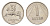 Литва 1 лит 1991 год-тип KM 91 медно-никель 4687-1265