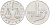 Италия 1 лира 1955 R, весы KM 91 алюминий  UNC  4594-658