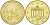 ГЕРМАНИЯ 2 1/2 ЕВРО 1997 БРАНДЕНБУРГСКИЕ ВОРОТА, ЕВРО-ЭКЮ, сталь плакированная латунью 4111-911