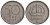 Швеция 50 эре 1944 G, Густав V (1907-1950) KM 817 серебро 4179-953