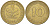 ФРГ 10 ПФЕННИГОВ 1971 J KM 108, J. 383 сталь плакированная латунью 4182-824