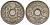ФРАНЦИЯ 5 САНТИМОВ 1923 tb, ТИП ЛИНДАЙЁ, МОНЕТНЫЙ ДВОР ПУАССИ, МОЛНИЯ KM 875, LE FRANC 122.7 медно-никель 4379-536