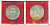 Гибралтар 1 крона 1967 Елизавета II (1952-2022), старый замок, в оригинальной пластиковой коробке, первый год чекана KM 4 медно-никель UNC 6-6-1-13