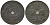 Бельгия 5 сантимов 1941 Belgique - Belgie KM 123 цинк 4602-145