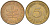ФРГ 5 ПФЕННИГОВ 1976 F KM 107, J. 382 сталь плакированная латунью 4181-951