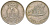 Кувейт 20 филсов 1971 AH 1391, очень редкий год KM 12 медно-никель 4613-1146