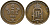 Швеция 2 эре 1889 Оскар II (1872-1907) король Швеции и Норвегии KM 746 бронза 61-1152