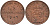ПРУССИЯ 3 ПФЕННИГА 1851 А, ФРИДРИХ ВИЛЬГЕЛЬМ IV (1840-1861) KM 453 медь 117-422