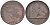 БЕЛЬГИЯ 2 САНТИМА 1874 BELGES KM 35.1 медь 4448-614