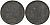 Бельгия 1 франк 1942 Belgie - Belgique KM 128 цинк 4187-946