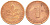ФРГ 1 ПФЕННИГ 1979 J KM 105, J.380 сталь плакированная медью 4396-1529