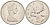 Канада 25 центов 1975 Елизавета II (1952-), олень KM 62b никель 4592-951