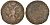 Россия деньга 1735 Анна Иоанновна (1730-1740) Биткин 327 медь 51-3717