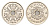 Дания 1 крона 2016 Маргрете II (1972-2024) KM 873 медно-никель UNC 75-819
