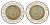 Египет 1 фунт 2008 сфинкс KM 940a биметалл 4660-1044
