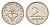 Венгрия 2 форинта 1994 KM 693 медно-никель UNC 4674-656