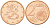 ФИНЛЯНДИЯ 2 ЕВРОЦЕНТА 2005 M KM 99 сталь плакированная медью UNC 214-321