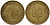 ФРГ 10 пфеннигов 1971 G J. 383, KM 108 сталь плакированная латунью    4603-353