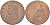 Великобритания 1/2 пенни 1795 Миддлсекс - Килвингтон Dalton & Hamer 346 медь 1518-1442