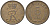 ДАНИЯ 5 ЭРЕ 1969 C; S, ФРЕДЕРИК IX (1947-1972) KM 848.1 бронза 106-117