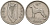Ирландия 6 пенсов 1942 ирландский волкодав KM 13a медно-никель 4146-434