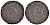 Эстония, Ревель (Таллин) 1 шиллинг 1561 Юхан III (1568-1592), редкая разновидность (ERIC · XIIII · D · G · RE /  MONE · NOVA · REVA) Ahlström 25, Haljak II 1166, Fed 191, MB 10 серебро 1527-622