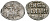 ВЕЛИКОЕ КНЯЖЕСТВО МОСКОВСКОЕ ДЕНГА 1535 - 1547 ИВАН IV ВАСИЛЬЕВИЧ, МОСКОВСКИЙ МОНЕТНЫЙ ДВОР, 0,36 ГР ГиК №48 серебро 262-1114