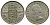 Великобритания 1 шиллинг 1954 Елизавета II (1952-2022), Шотландский герб KM 905, Spink 4148 медно-никель 4384-547