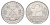 ГДР 2 марки 1957 A KM 14 алюминий 4648-1035