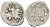 Великое Княжество Московское копейка 1535-1547 Иван IV Васильевич, Псковский монетный двор, 0,68 гр. ГиК №74 серебро    262-346