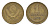 СССР 1 копейка 1976 Y 126a латунь 4651-656