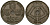 Бельгия 25 сантимов 1938 Belgique - Belgie KM 114 никель латунь 4583-626