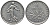 Франция 1 франк 1977 сеятель KM 925.1, Le Franc 226.22 никель 4128-433