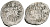 Русское Царство копейка 1547-1584 Иван IV Васильевич, Новгородский  монетный двор, 0,68 ГР ГиК №77 серебро 262-251