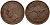 Австралия 1/2 пенни 1943 Георг VI (1937-1952) KM 41 бронза 4599-344