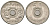 Япония 50 йен 1976 Yr. 51, Хирохито (1926-1989) KM 81 медно-никель 4611-555
