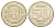 Югославия 50 динаров 1993 KM 158 медь цинк никель aUNC 4575-1224