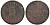 Ганновер 1 пфенниг 1839 A, Эрнст Август (1837-1851) KM 173.1, AKS 126, J. 54 медь 75-846